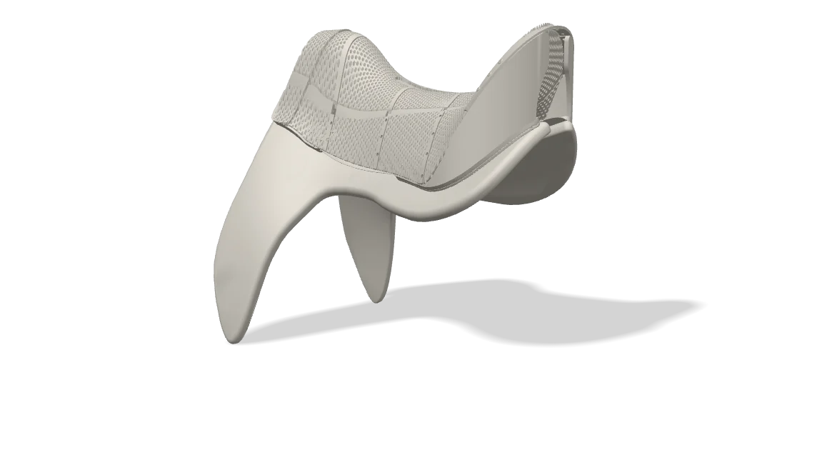 Saddle, full model, still view